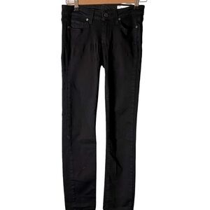 Women’s‎ Paige Skyline Skinny Jeans Black Size 24